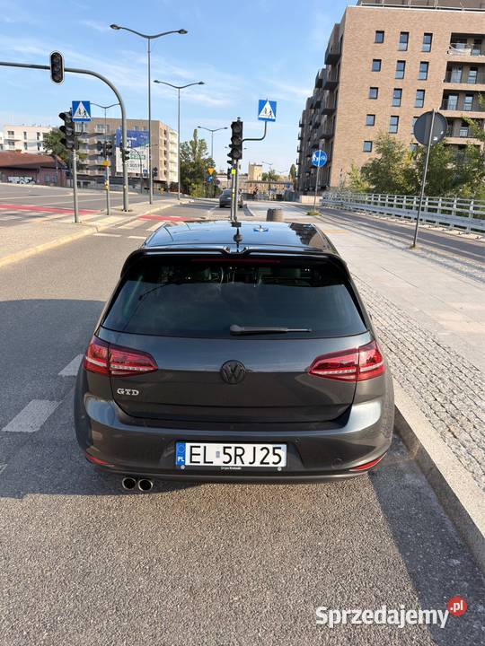 Volkswagen Golf 7 GTD 1968cm3 łódzkie Łódź
