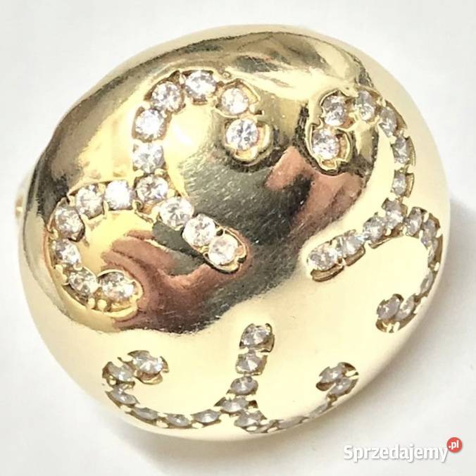 Złoty PIERŚCIONEK 585 14K ZJAWISKOWY wyrób z złote Pierścionki mazowieckie Warszawa