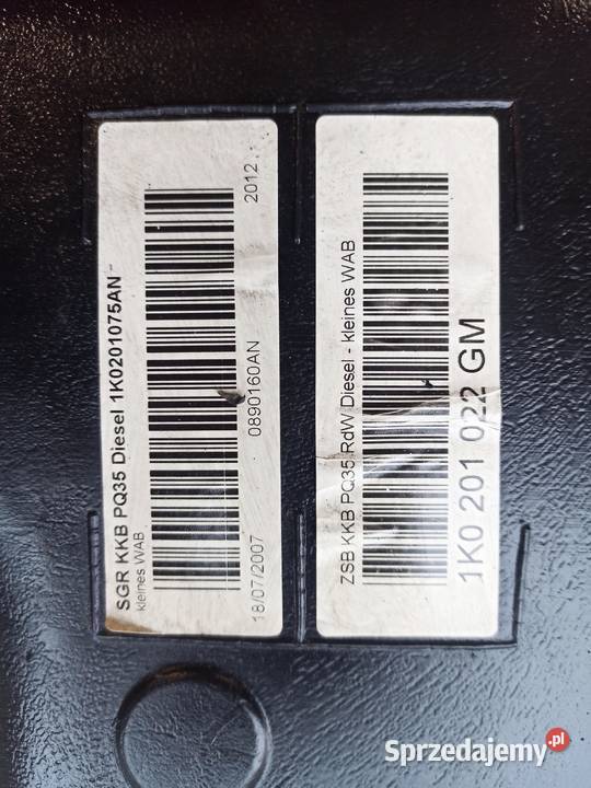 AUDI A3 8P 1K0201022GM ZBIORNIK BAK PALIWA Z dolnośląskie