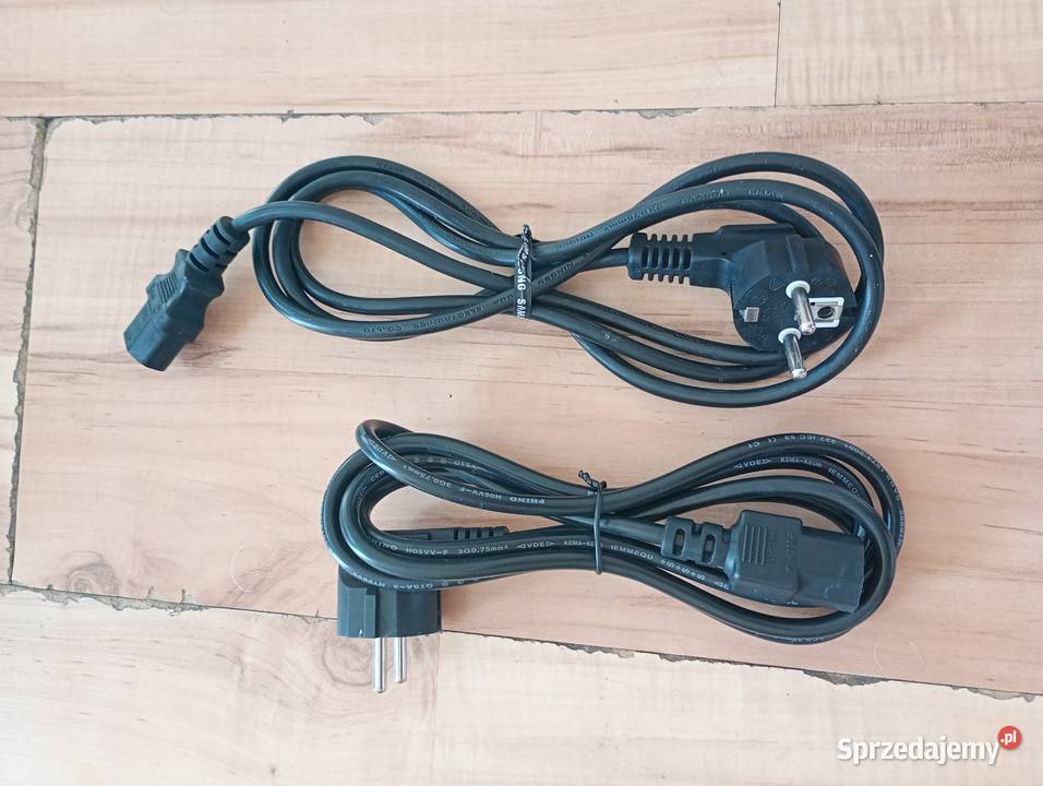 kabel przewód zasilający PC monitor drukarka zachodniopomorskie Szczecin