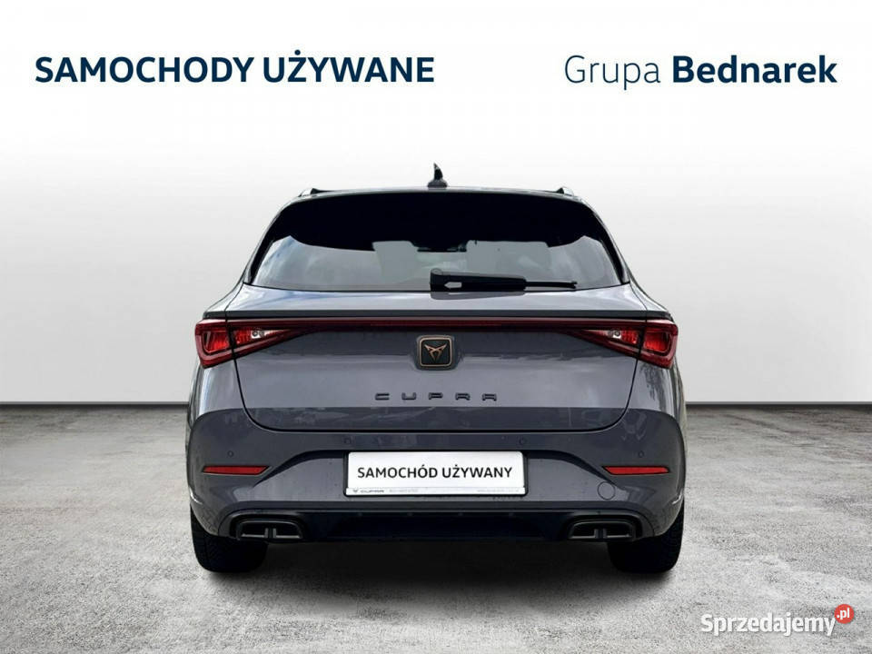 Cupra Leon Bezwypadkowy Salon Polska Serwis ASO asystent pasa ruchu łódzkie Łódź sprzedam