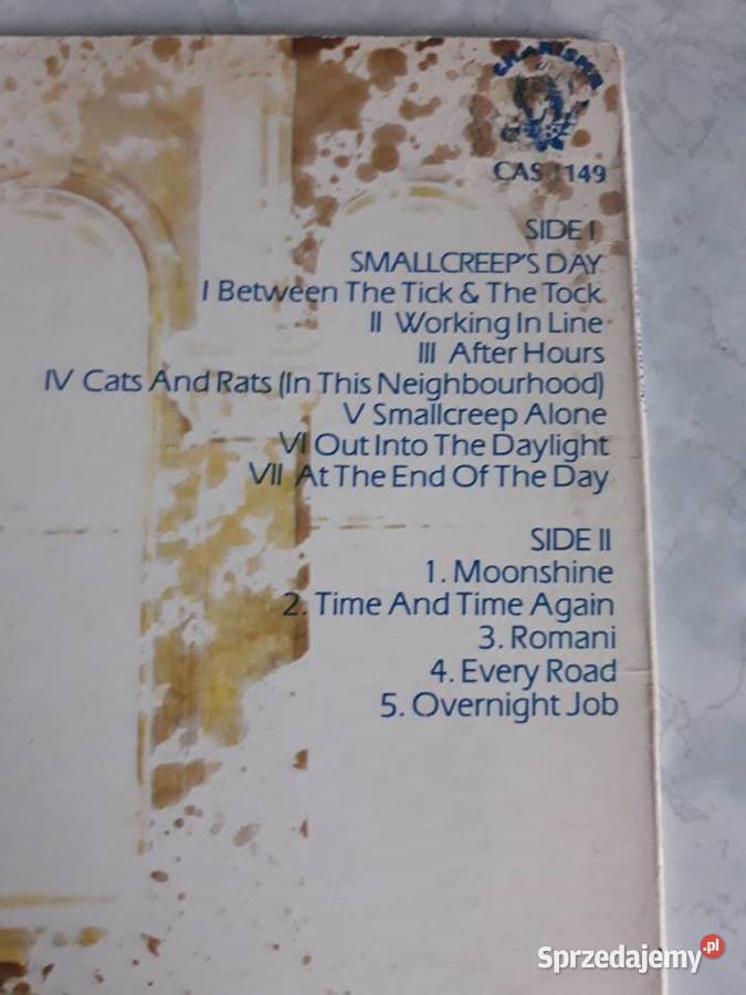 MIKE RUTHERFORD Smallcreeps Day Rzeszów sprzedam