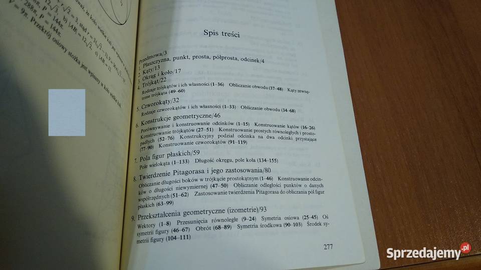 Zbiór zadań z geometrii szkoły podstawowej matematyka Podręczniki Gdańsk