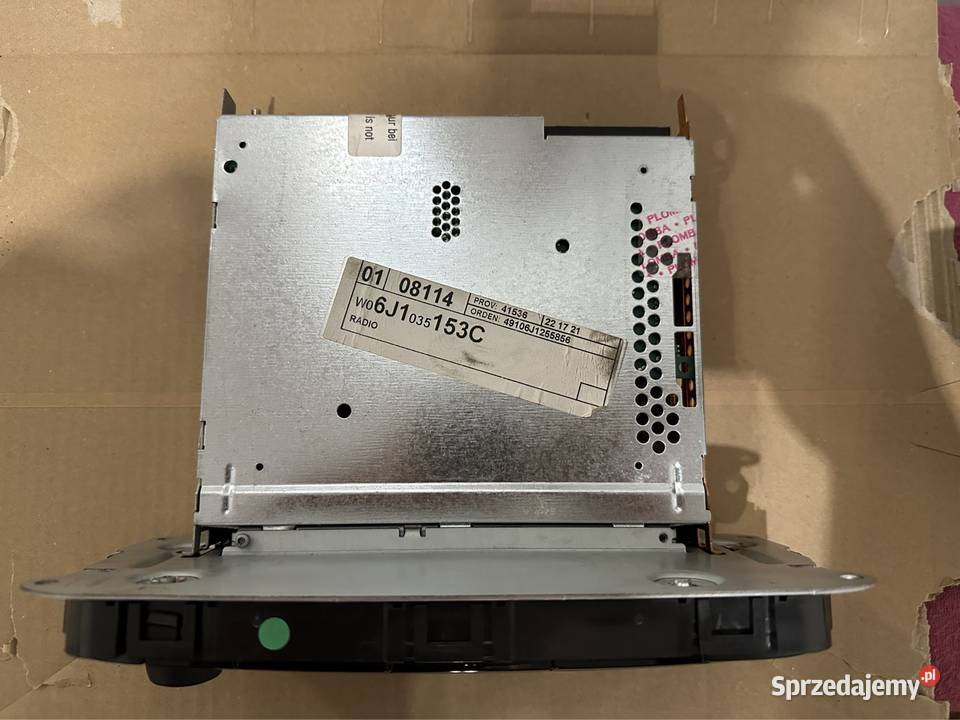 Radio Seat Ibiza 6J1035153C Wrocław sprzedam