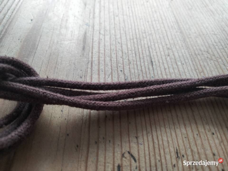 Sznurowadła okrągłe cienkie długość 90 kolor