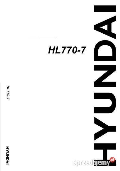 Hyundai HL7409S HL7579S HL7609S HL7707 HL7709S Poradniki, albumy i reportaże Kielce
