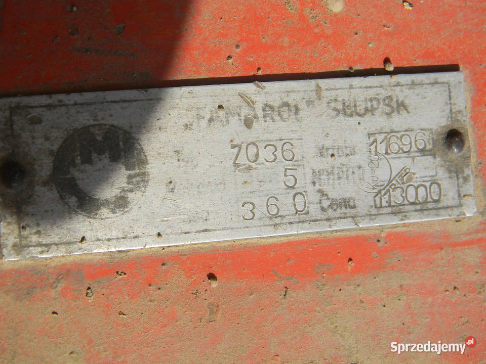 kosiarka rotacyjna famarol słupsk 165m małopolskie Proszowice