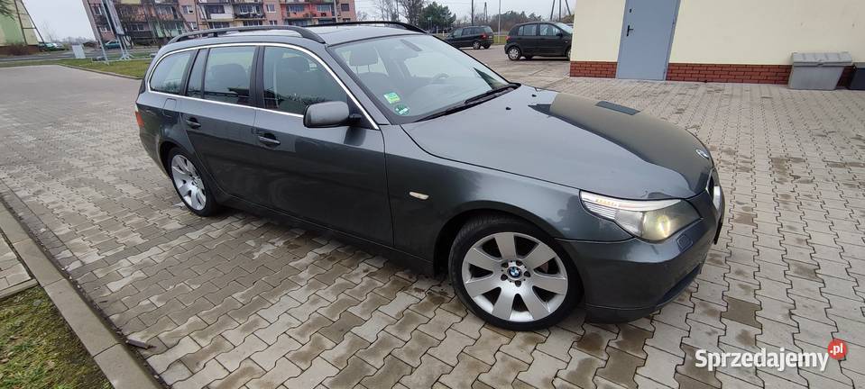 BMW E61 lift 2.5 LPG automat panorama alu 18