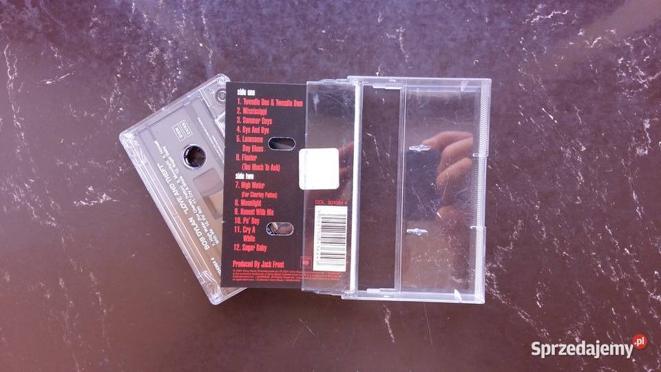 Kaseta Bob Dylan Love and Theft Siemiatycze