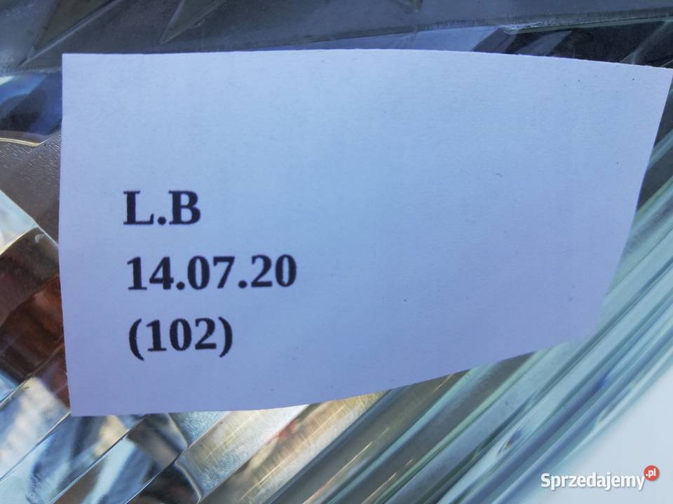 REFLEKTOR LAMPA LEWA PRZEDNIA MERCEDES SPRINTER Lewe wielkopolskie Nowy Tomyśl