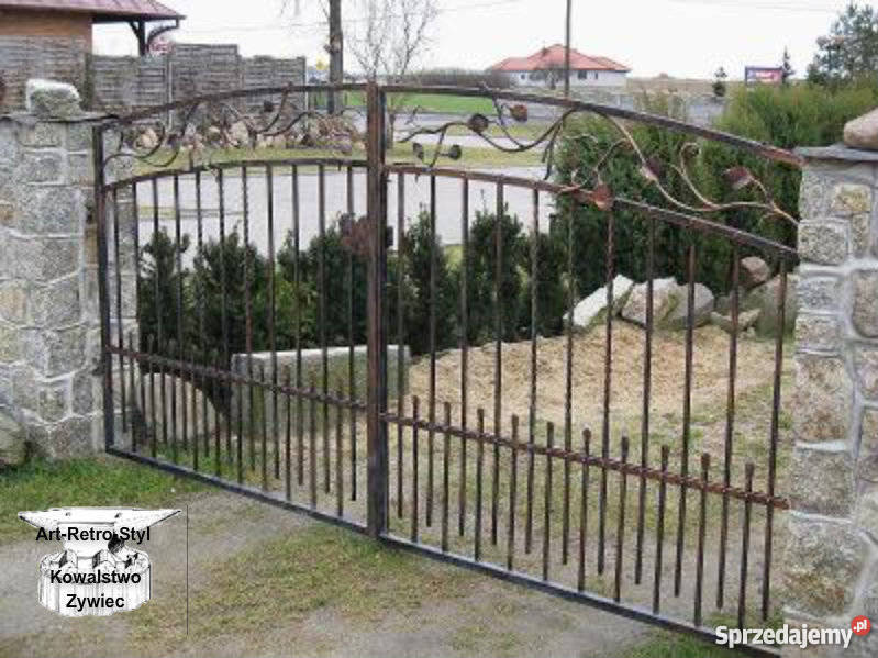 Kute ogrodzenia Żywiec Kowalstwo Artystyczne Rękodzieło śląskie Żywiec