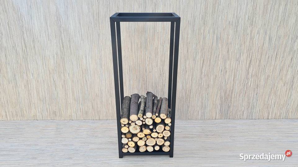 Stojak na drewno kominkowe stojak kominkowy 40cm Siepraw