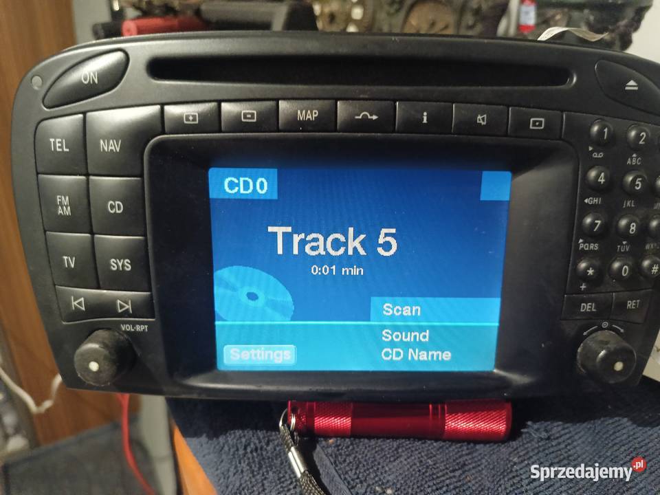 Radio comand do mercedesa sl230 pomorskie