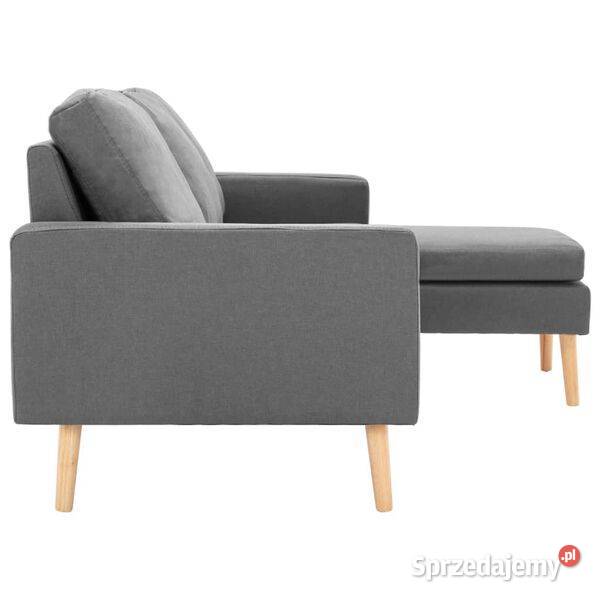 vidaXL 3osobowa sofa z podnóżkiem Sofy i kanapy Warszawa