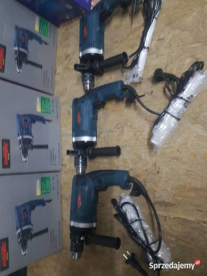 MOCNA WIERTARKA UDAROWA 13MM 1450W EUROTEC 13MM Głogowa