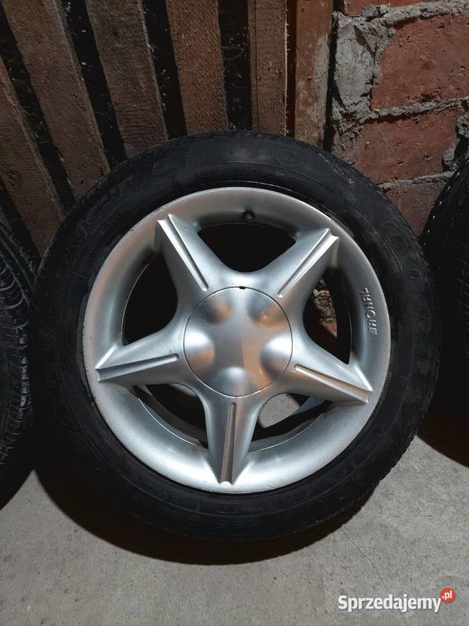 Alufelgi 4x100 r15 z oponami letnimi