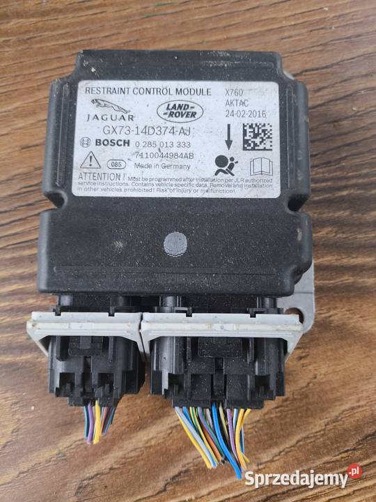 Sensor sterownik Airbag SRS Jaguar XE X760 mazowieckie Warszawa sprzedam