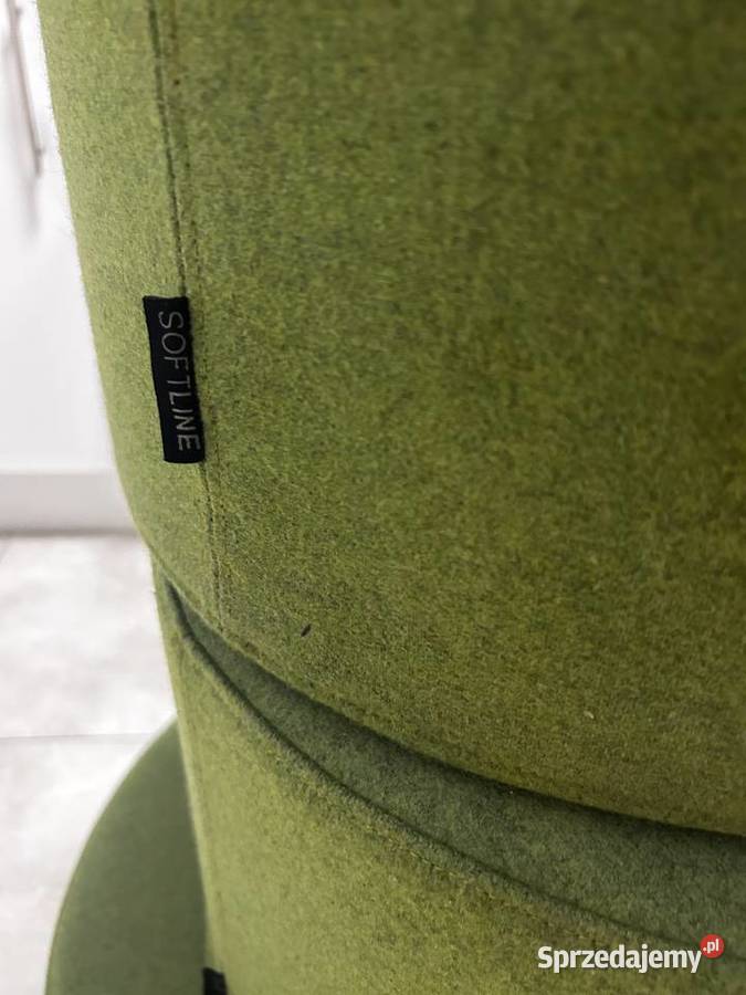 Designerskie pufy SOFTLINE x3 Oliwkowa zieleń Kraków