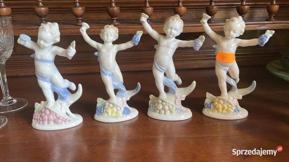 Wiosna Figurki Pory Roku Ilmenau Porzellanfabrik Gdańsk
