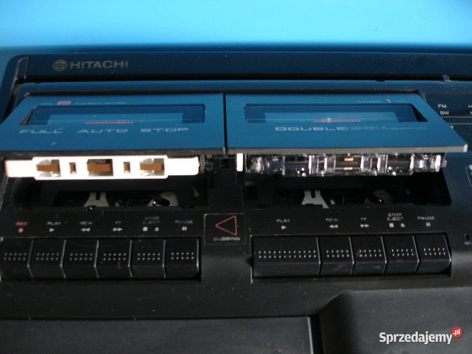 Radiomagnetofon HITACHI TRK3D50E lubuskie Zielona Góra
