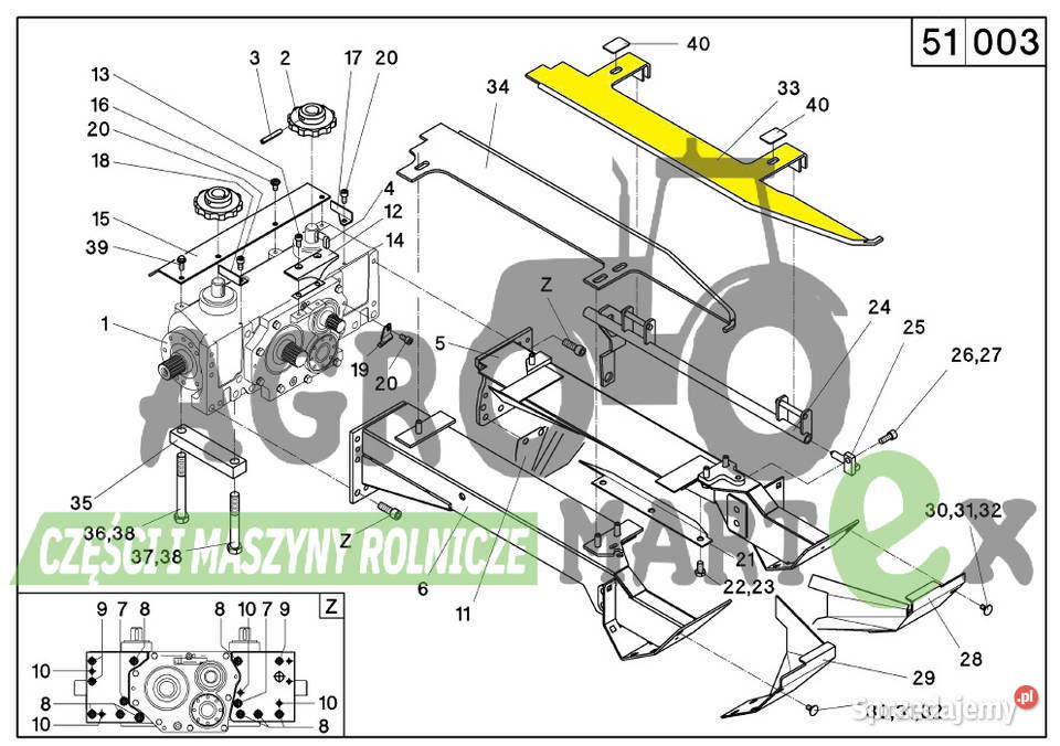 501820 0501820 GER501820 LISTWA LH GERINGHOFF Wichrów sprzedam