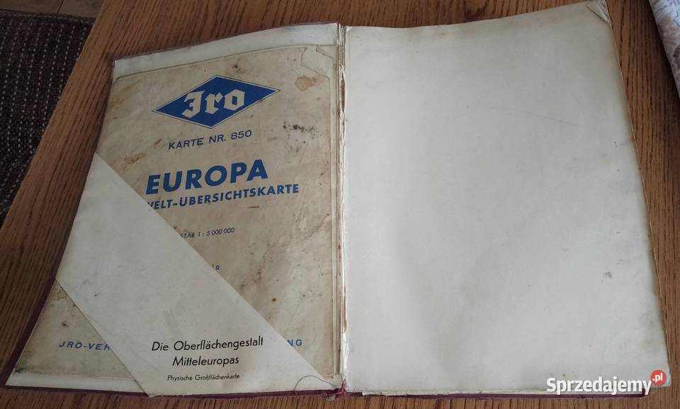 Atlas Grosser Volksatlas 1937r