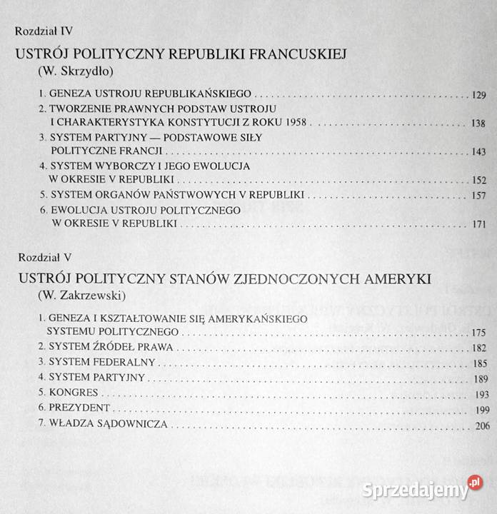 Ustroje państw współczesnych Ewa Gdulewicz i Chełm sprzedam