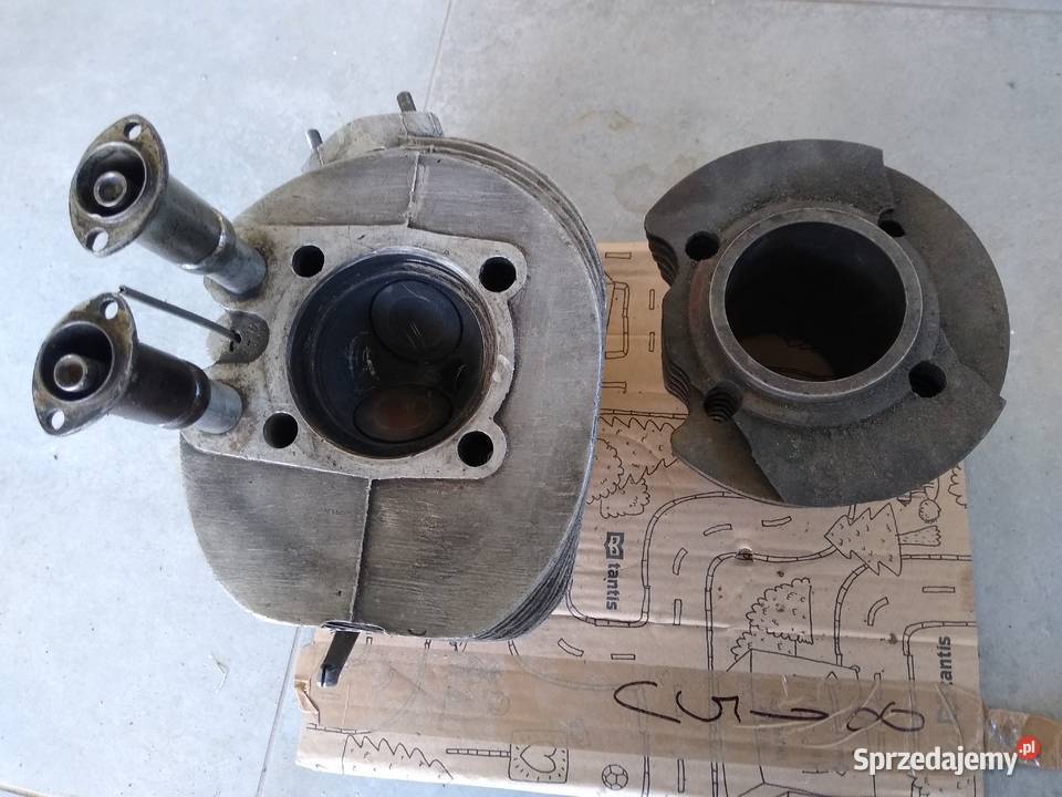 Junak m10 głowica cylinder całość