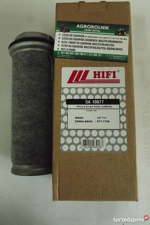 Filtr powietrza HIFI FILTER SA10077