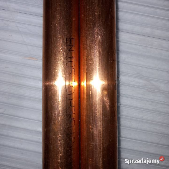 rura miedziana 18x1 25m x 2 i 13m Sanco Germany Dom i Ogród lubelskie Zemborzyce Podleśne
