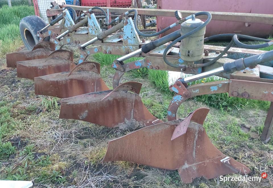 Pług PHX 4skibowy OVERUM 5skibowy nieuszkodzony Trzebiel