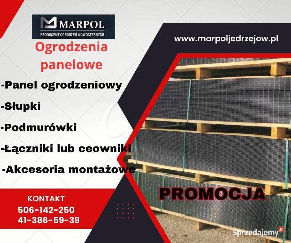 Ogrodzenie panelowe 123 fi4 Ogrodzenia i bramy Wolbrom sprzedam