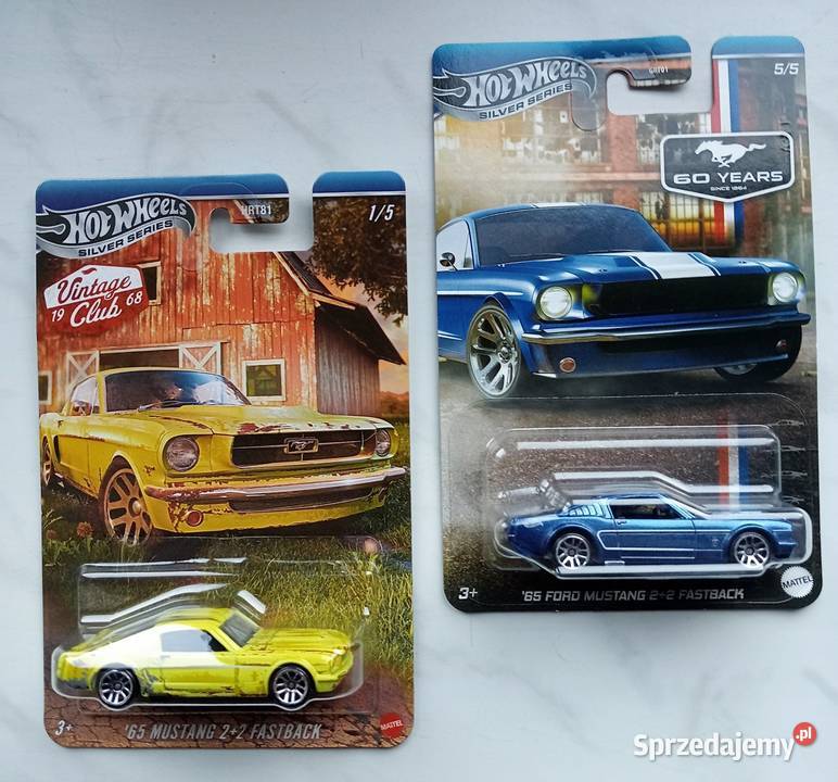 Hot Wheels 2x Ford Mustang chase stan Samochody i pojazdy Jaworzno