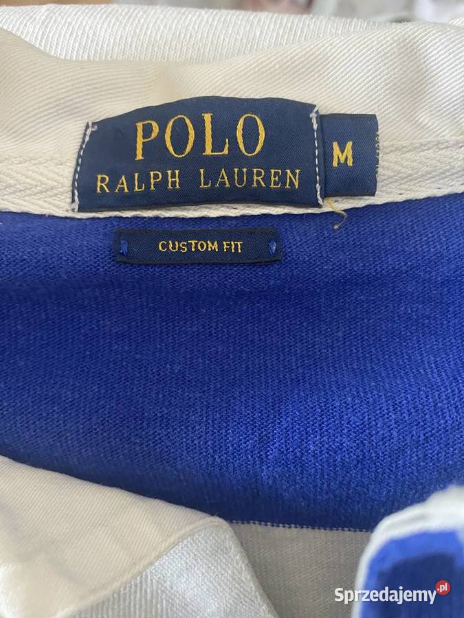Męska Koszulka polo RALPH LAUREN M długi rękaw Zamość