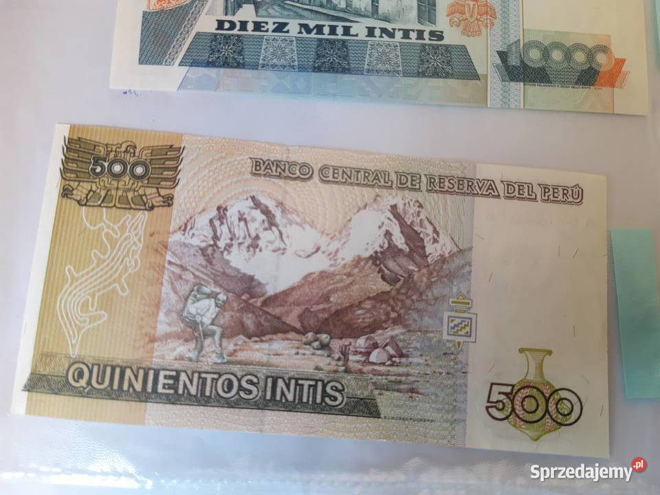 Banknot kolekcjonerski Peru Pozostałe śląskie