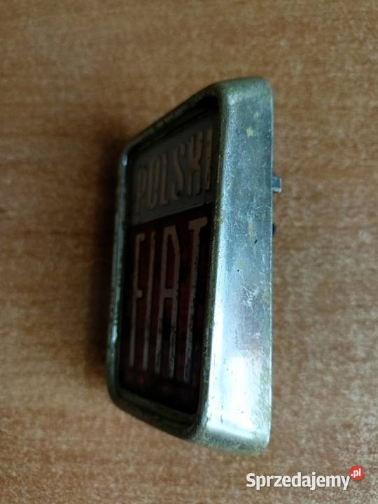 Oryginalny Emblemat POLSKI FIAT do Fiata 125p Tarnobrzeg sprzedam