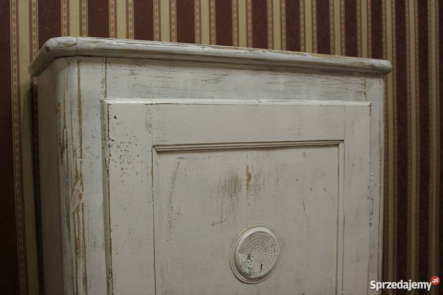 PIĘKNA SZAFA CHLEBOWA BIELONA ANTYK sprzedam
