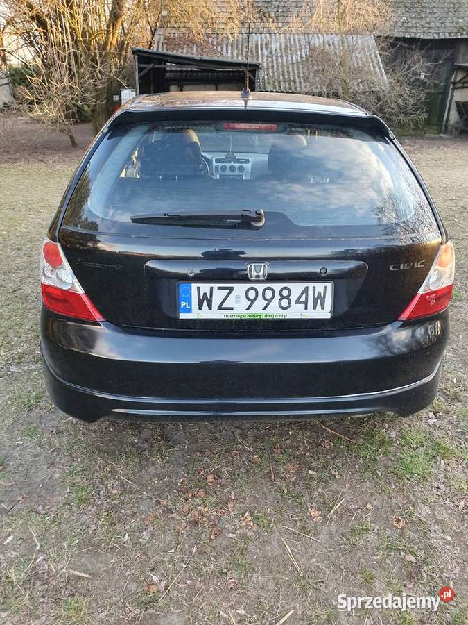 honda civic 14 sport nieuszkodzony Wieruszów