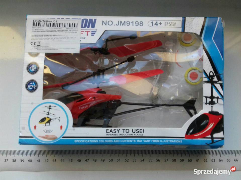 Zabawka elektryczna Helikopter Fakon RC czujnik Bydgoszcz