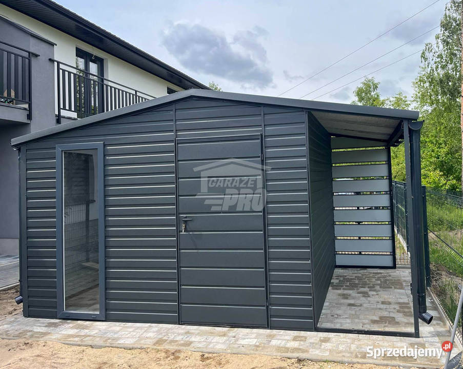 Schowek Domek Ogrodowy 4x25m Wiata 1x25m Okno Domki narzędziowe Wrocław