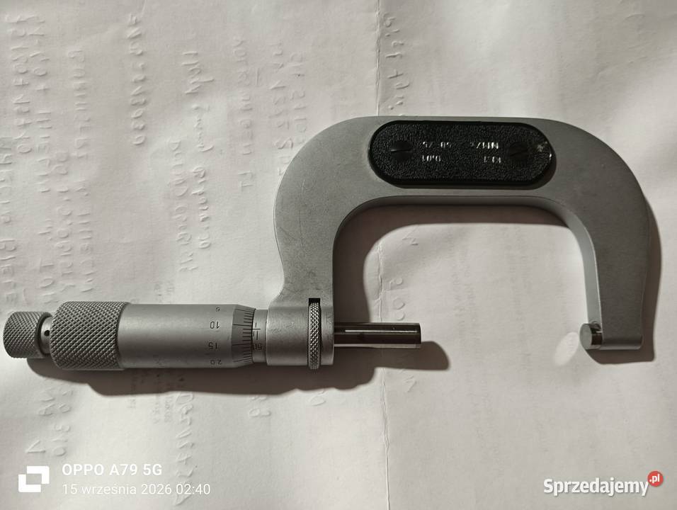 Mikrometr zewnętrzny FWP VIS MMZc 5075 mm KL1 Pozostałe sprzedam
