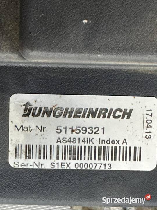 Sterownik firmy Jungheinrich 51159321 typ śląskie Antonie