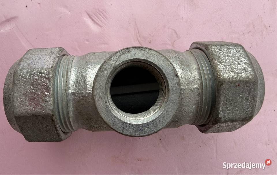 Złącze zaciskowe rurowe ocynkowane trójnik 34 Radom