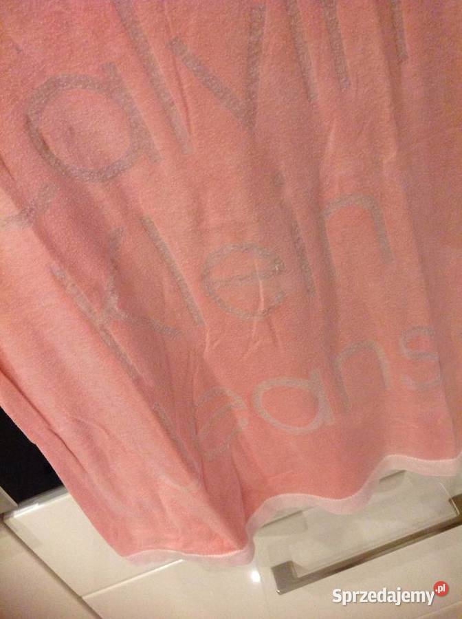 Koszulka Damska T shirt Calvin Klein S pomarańczowy Nowa Sól sprzedam