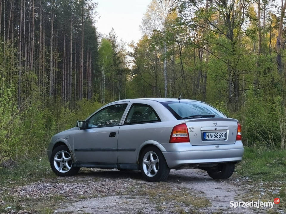 Opel Astra 1999r 16 Benzyna Klimatyzacja Hatchback Warszawa