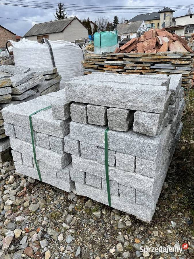 PALISADA GRANIT 10x10x50 Kostka Granitowa Bruk Legionowo