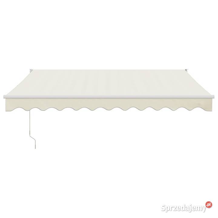 vidaXL Zwijana markiza automatyczna kremowa Markizy i osłony Warszawa sprzedam