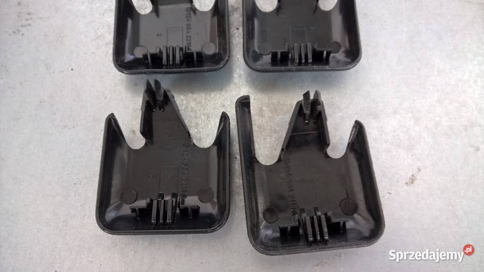 Osłony zaślepki szyn fotela przednie Mercedes Chełm