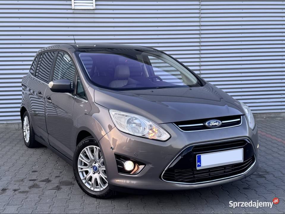 Ford Grand Cmax Titanium 20TDCI 136 przyciemniane szyby Samochody osobowe Gostynin