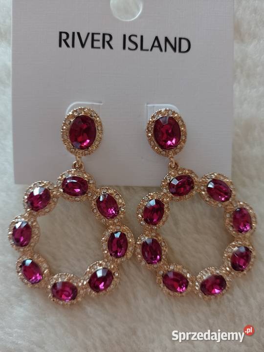 RIVER ISLAND Bogato zdobione kolczyki z Londynu Kraków